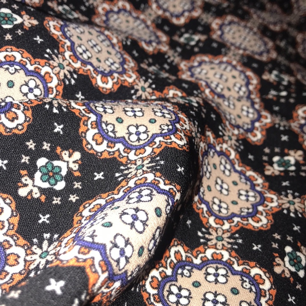 Skater Patterned Skirt